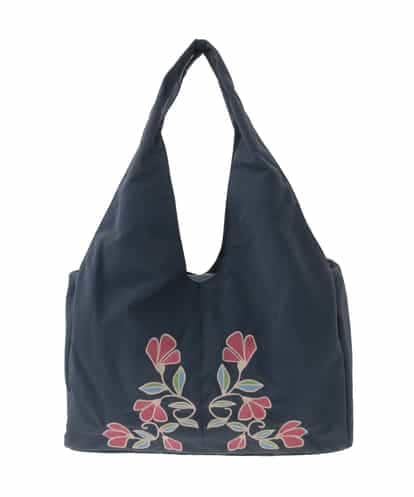 GG5DD30150 Jocomomola フラワー刺繍ナイロントートバッグ