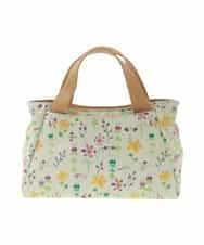 GG5DD31170 Jocomomola(ホコモモラ) 【2WAY】フラワープリントトートバッグ アイボリー