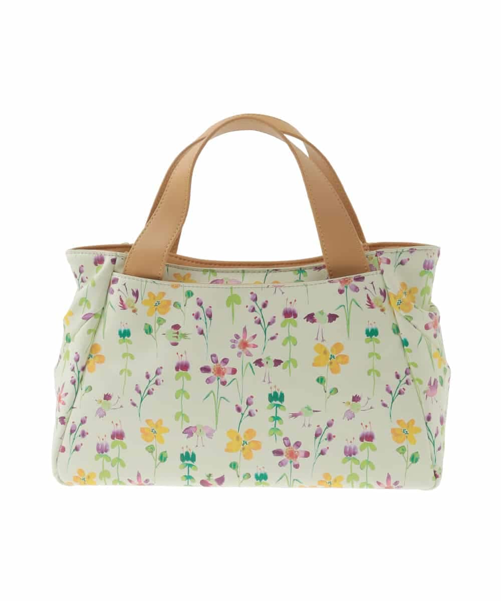 GG5DD31170 Jocomomola(ホコモモラ) 【2WAY】フラワープリントトートバッグ アイボリー