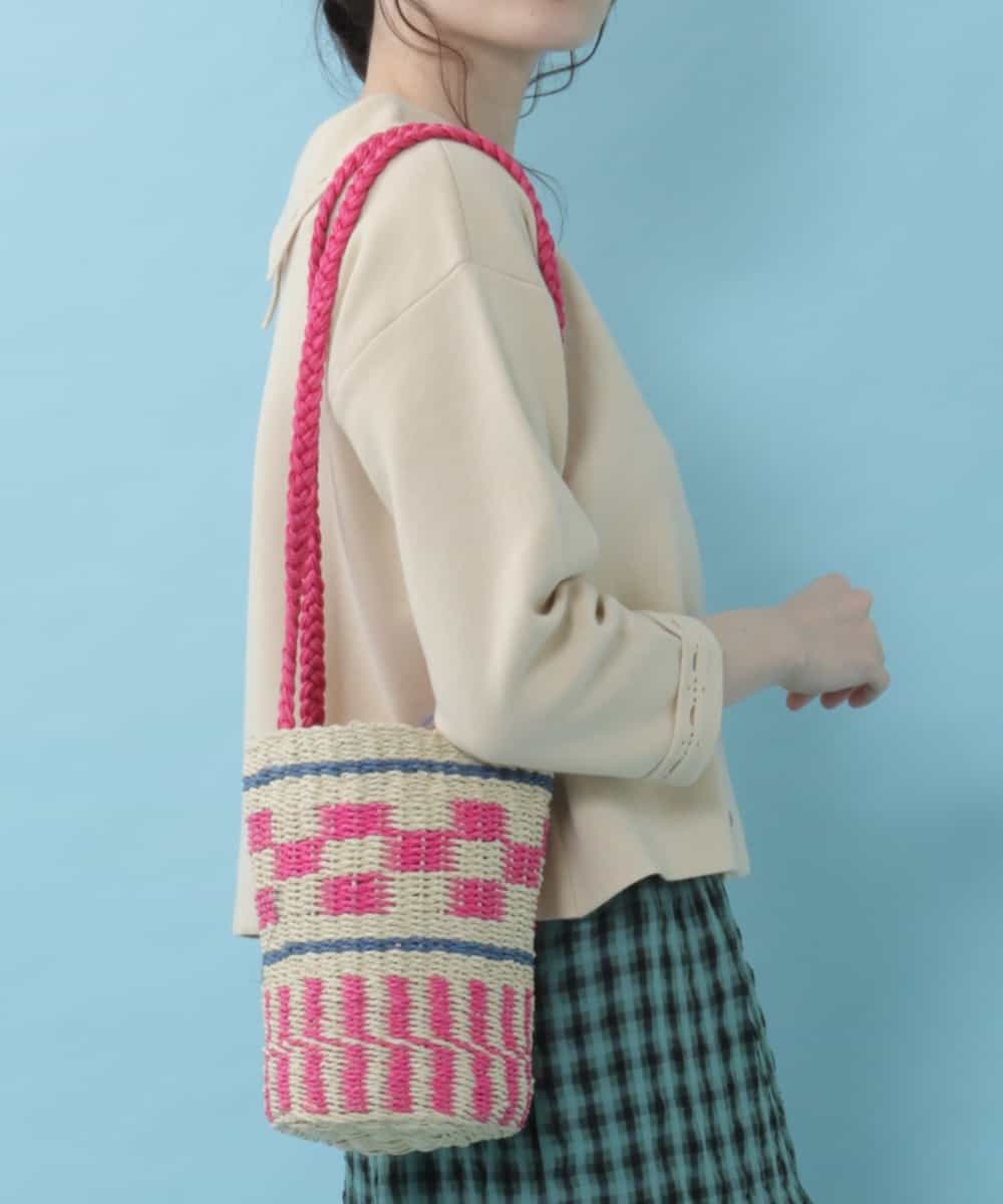 Jocomomola ホコモモラ ペーパーショルダーかごバッグ イトキンオンラインストア