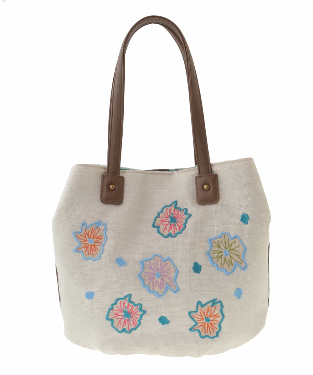 フラワー刺繍トートバッグ トートバッグ Jocomomola ホコモモラ イトキンオンラインストア フラワー刺繍トートバッグ トートバッグ Jocomomola ホコモモラ イトキンオンラインストア