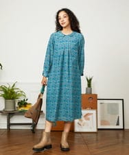 GG5JB31140 Jocomomola(ホコモモラ) 【2WAY】フラワー刺繍トートリュック ベージュ