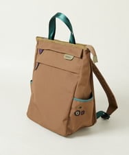 GG5JB31140 Jocomomola(ホコモモラ) 【2WAY】フラワー刺繍トートリュック ベージュ