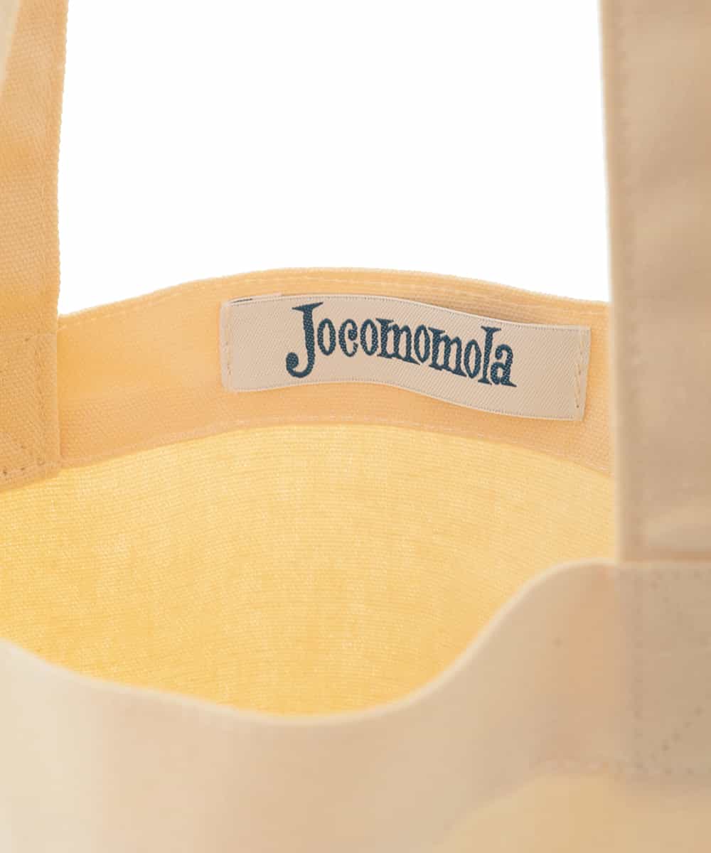 GG5JJ71025 Jocomomola(ホコモモラ) マーメイドロゴ デザイントートバッグ ベージュ