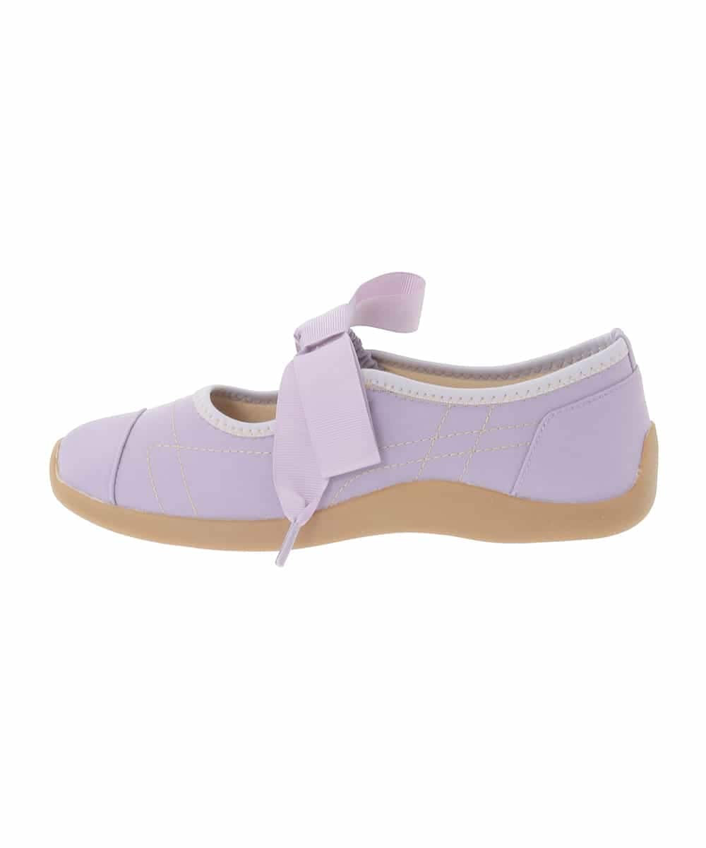 GG6CD30160 Jocomomola(ホコモモラ) リボンバレエスニーカー ラベンダー