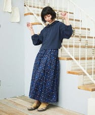 GG6DE30180 Jocomomola(ホコモモラ) マルチカラーメッシュローファー ベージュ