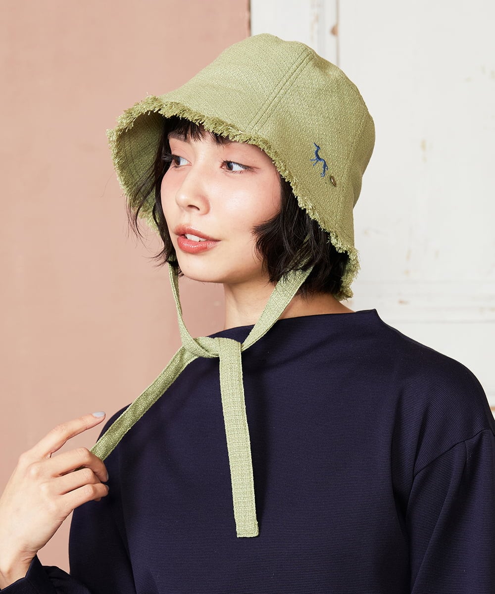 GG7DD30080 Jocomomola(ホコモモラ) チューリップバケットハット グリーン