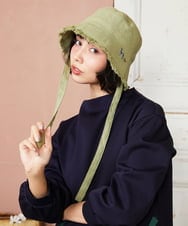 GG7DD30080 Jocomomola(ホコモモラ) チューリップバケットハット グリーン