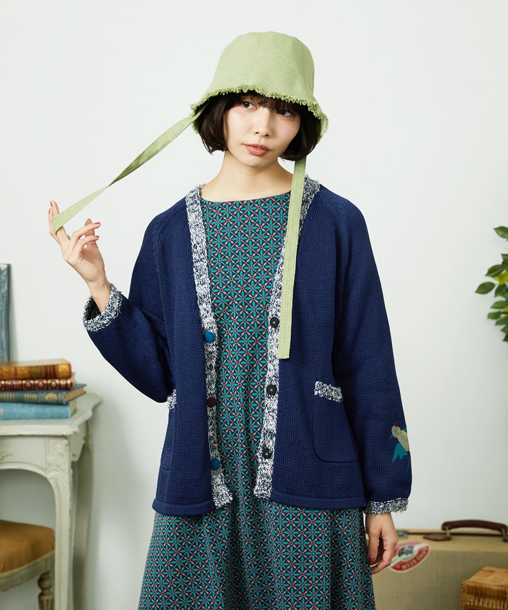 GG7DD30080 Jocomomola(ホコモモラ) チューリップバケットハット グリーン