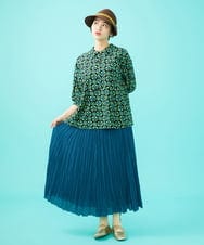 GG7FA30070 Jocomomola(ホコモモラ) 配色リボンアクセントストローキャップ ピンク