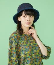 GG7JS30070 Jocomomola(ホコモモラ) モールクローシュハット ブルー