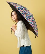 GG8FA31100 Jocomomola(ホコモモラ) 【晴雨兼用・UVカット】フラワープリント折り畳み傘 アイボリー