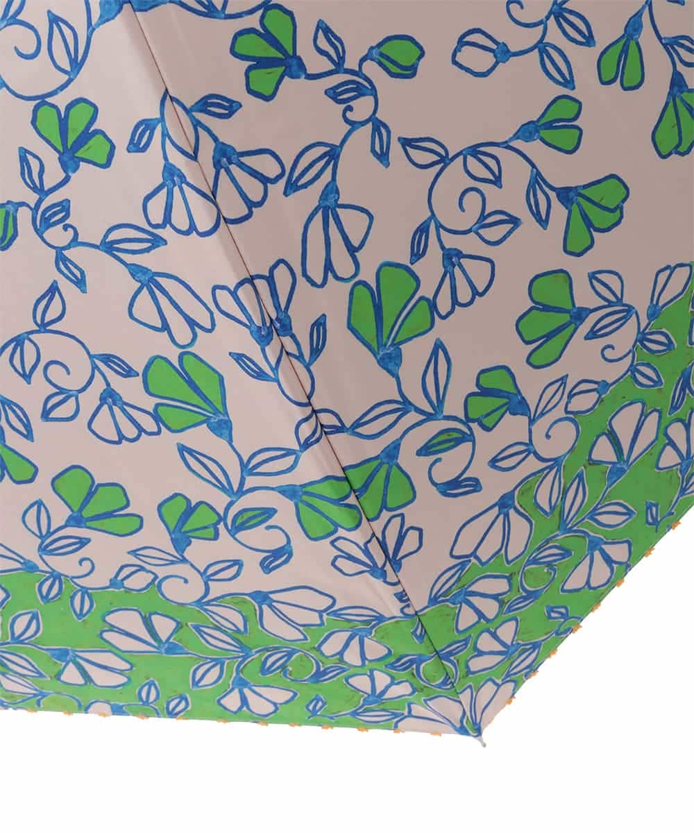 GG8FD30100 Jocomomola(ホコモモラ) 【晴雨兼用】フラワープリントデザイン長傘 ピンク