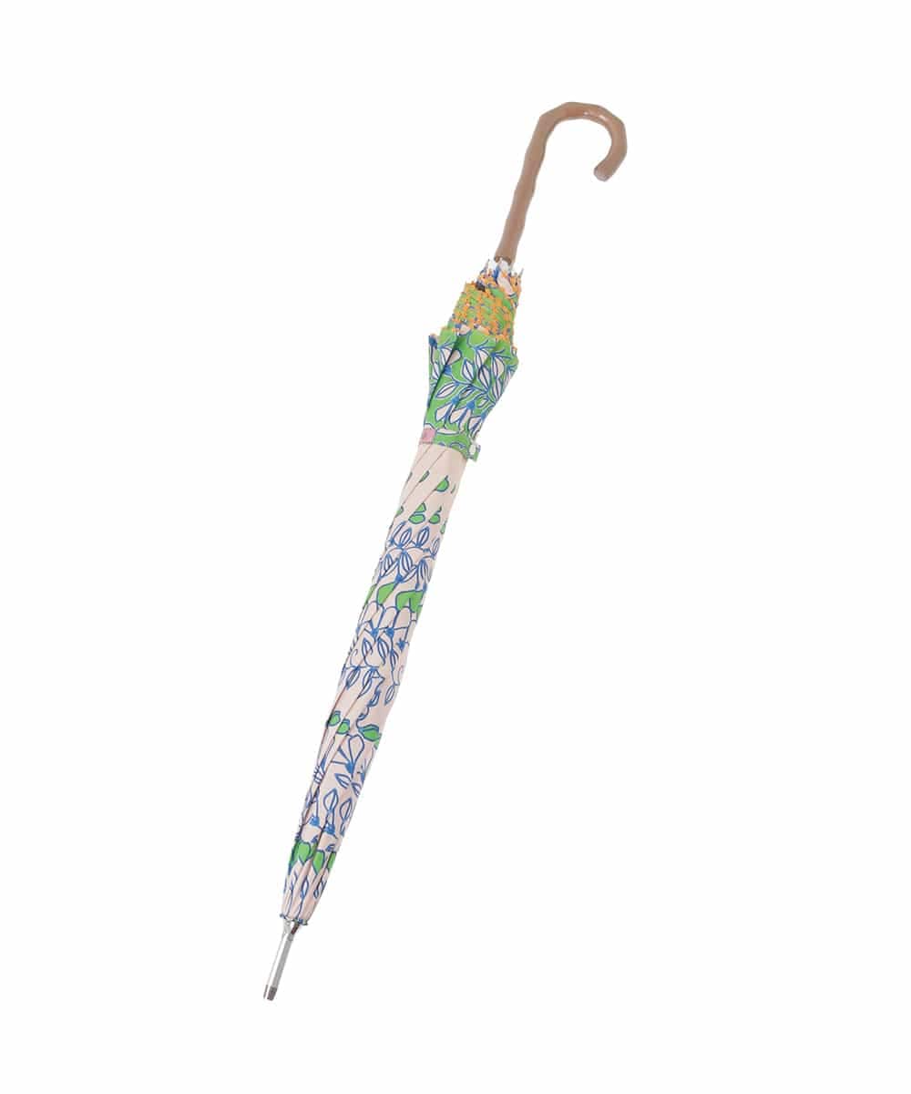GG8FD30100 Jocomomola(ホコモモラ) 【晴雨兼用】フラワープリントデザイン長傘 ピンク