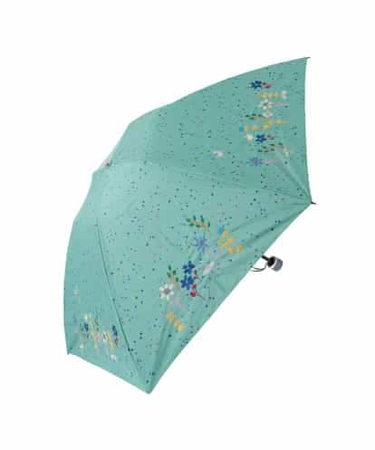 GG8FD31120 Jocomomola 【日傘】フラワー刺繍ドットプリントデザイン折り畳み日傘