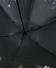 GG8FD31120 Jocomomola(ホコモモラ) 【日傘】フラワー刺繍ドットプリントデザイン折り畳み日傘 グリーン