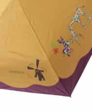 GG8FD32110 Jocomomola(ホコモモラ) 【晴雨兼用】アニマルモチーフデザイン折り畳み傘 イエロー