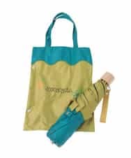 GG8FD32110 Jocomomola(ホコモモラ) 【晴雨兼用】アニマルモチーフデザイン折り畳み傘 イエロー