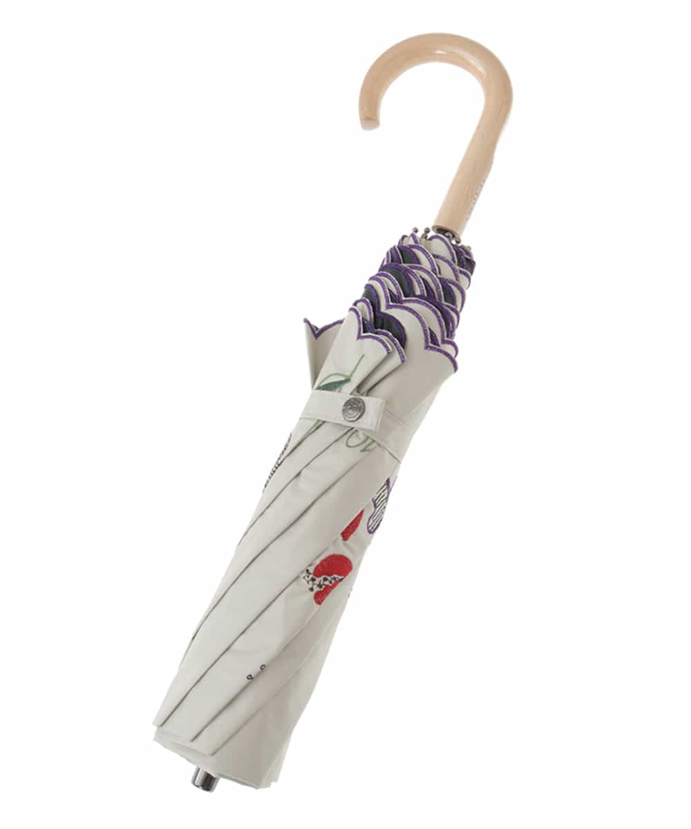 晴雨兼用】フラワー刺繍折りたたみ傘(傘・日傘) | Jocomomola(ホコモモラ)｜イトキンオンラインストア