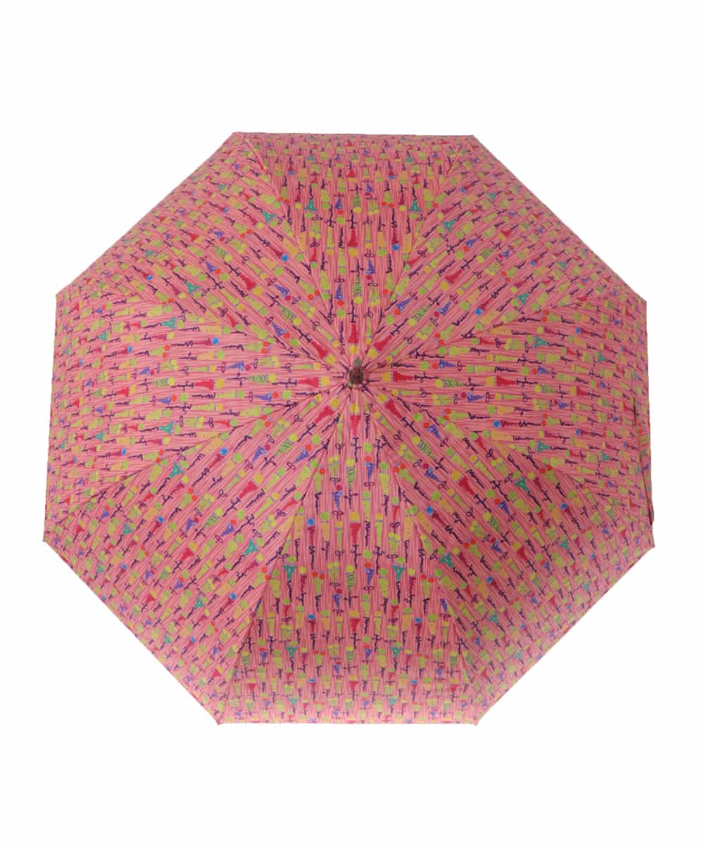 GG8FS31120 Jocomomola(ホコモモラ) 【UV・晴雨兼用】Barcelona バードケージ長傘 ピンク