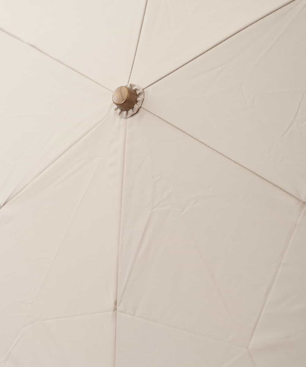 GG8GS31100 Jocomomola(ホコモモラ) 【UV・晴雨兼用】蝶々デザインプリント折りたたみ傘 ベージュ