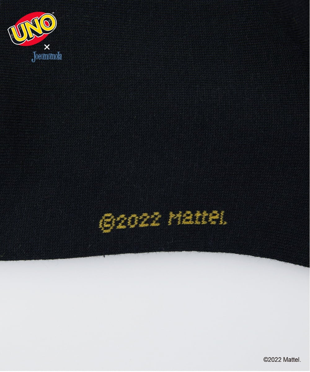 GG9AS70033 Jocomomola(ホコモモラ) UNO™×Jocomomola ソックス ブラック