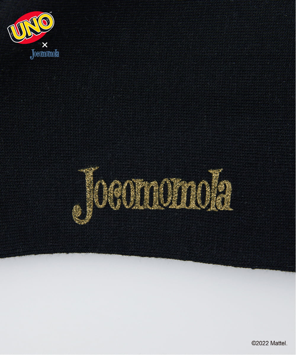 GG9AS70033 Jocomomola(ホコモモラ) UNO™×Jocomomola ソックス ブラック