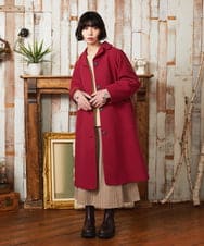 GGTAD30090 Jocomomola(ホコモモラ) フラワーエンブロイダリーグローブ ベージュ