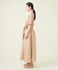 GHEGU01530 Sybilla(シビラ) 【PLAYA】リネンレーヨン2WAYドレス ベージュ