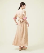 GHEGU01530 Sybilla(シビラ) 【PLAYA】リネンレーヨン2WAYドレス ベージュ
