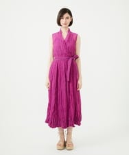 GHEHE42500 Sybilla(シビラ) 【PLAYA】クリンクルドレス パープル