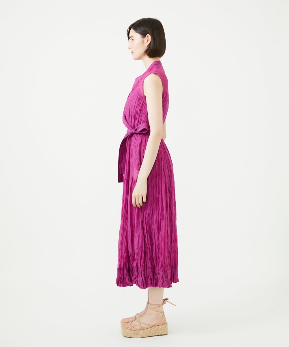 GHEHE42500 Sybilla(シビラ) 【PLAYA】クリンクルドレス パープル