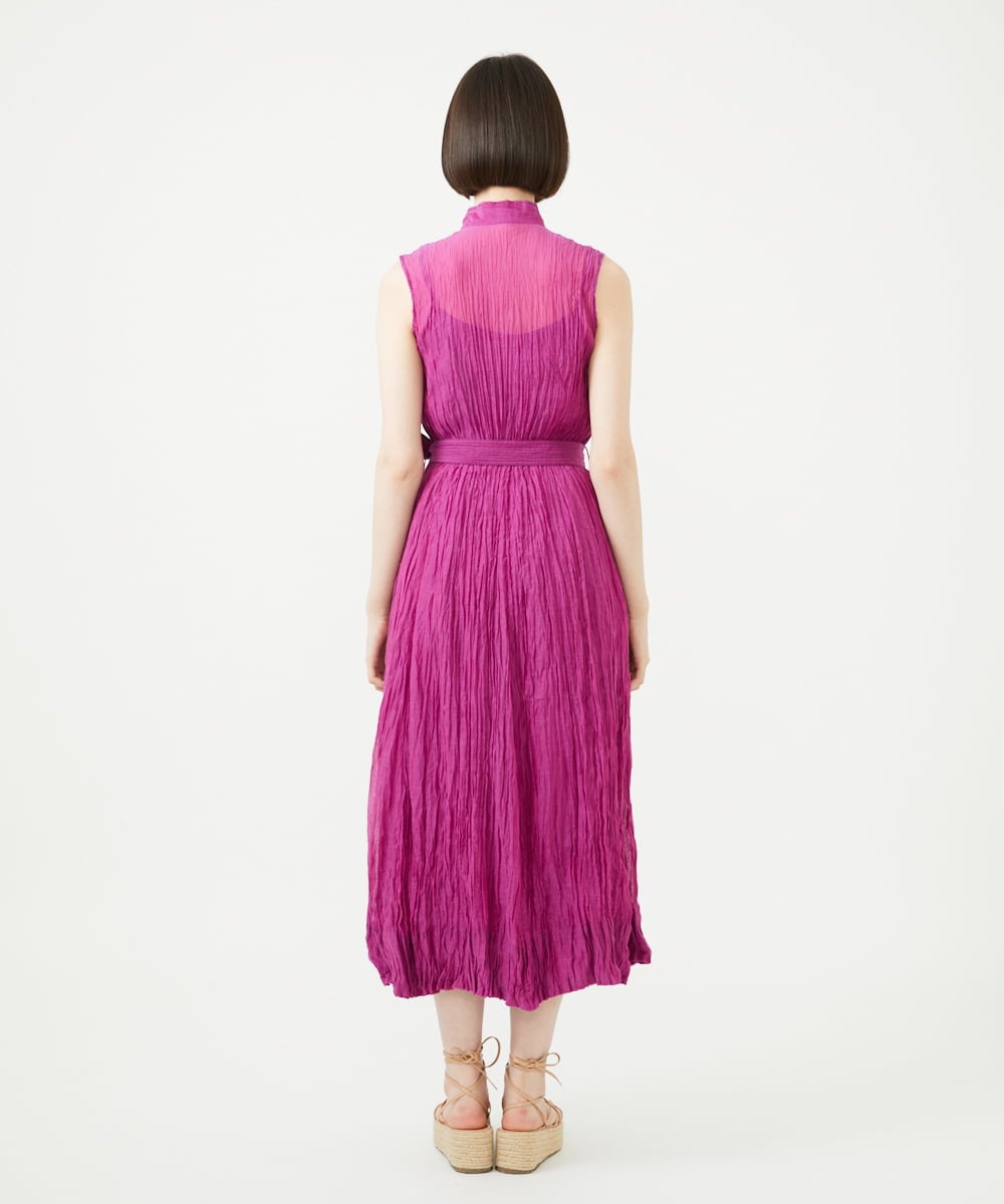 GHEHE42500 Sybilla(シビラ) 【PLAYA】クリンクルドレス パープル