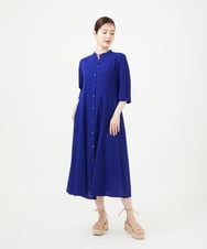 GHEHF30500 Sybilla(シビラ) 【PLAYA】カディコットンドレス ブルー