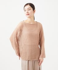 GHFGB01270 Sybilla(シビラ) 【PLAYA】メッシュネットプルオーバー ダスティピンク