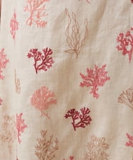 GHHGU01490 Sybilla(シビラ) サンゴモチーフ刺繍スカート ベージュ