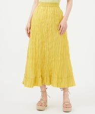 GHHHE43300 Sybilla(シビラ) 【PLAYA】クリンクルスカート イエロー