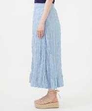 GHHHE43300 Sybilla(シビラ) 【PLAYA】クリンクルスカート ライトブルー