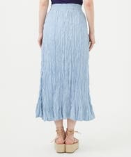 GHHHE43300 Sybilla(シビラ) 【PLAYA】クリンクルスカート ライトブルー