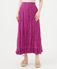 GHHHE43300 Sybilla(シビラ) 【PLAYA】クリンクルスカート パープル