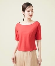 GHKGU13150 Sybilla(シビラ) ラウンドネックカットソー レッド