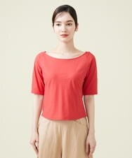 GHKGU13150 Sybilla(シビラ) ラウンドネックカットソー レッド