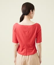 GHKGU13150 Sybilla(シビラ) ラウンドネックカットソー レッド
