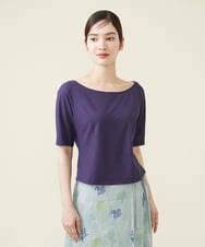 GHKGU13150 Sybilla(シビラ) ラウンドネックカットソー ネイビー