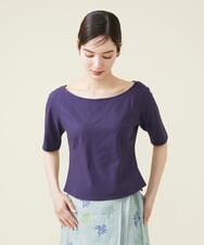 GHKGU13150 Sybilla(シビラ) ラウンドネックカットソー ネイビー