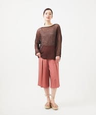 GHLGB04300 Sybilla(シビラ) 【PLAYA】キュプラサテンショートパンツ ピンク