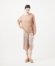 GHLGB04300 Sybilla(シビラ) 【PLAYA】キュプラサテンショートパンツ グレーピンク