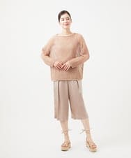 GHLGB04300 Sybilla(シビラ) 【PLAYA】キュプラサテンショートパンツ グレーピンク