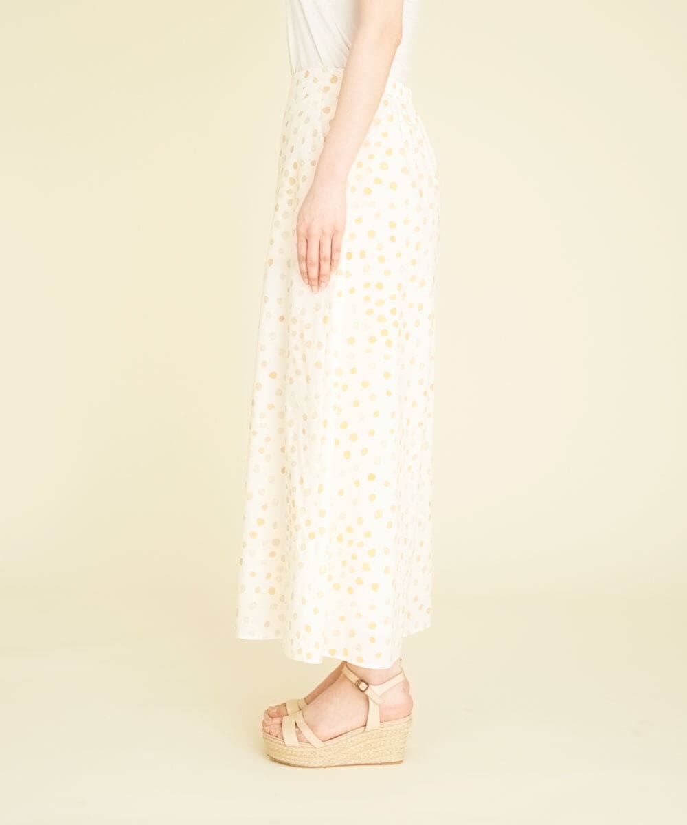 GHLGR07390 Sybilla(シビラ) 【PLAYA】フレッシュフルーツダイドットパンツ イエロー