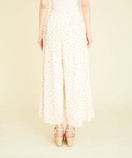 GHLGR07390 Sybilla(シビラ) 【PLAYA】フレッシュフルーツダイドットパンツ イエロー